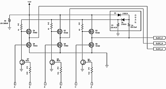 MOS 自舉升壓電路 MOS 自舉升壓電路