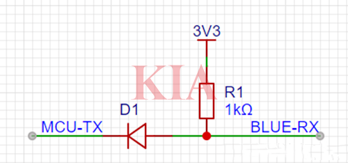 二極管電平轉換電路