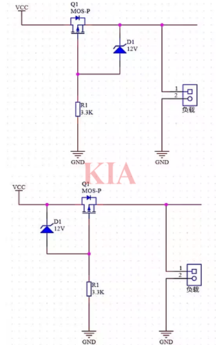 pmos開關電路,原理